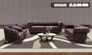 Salotto Broadway 7 posti, colore a scelta