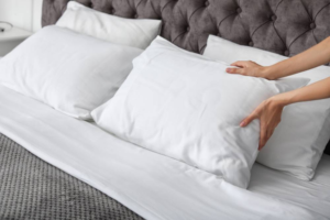 Cuscino Luna 70x50 in piuma d'oca - immagine 3