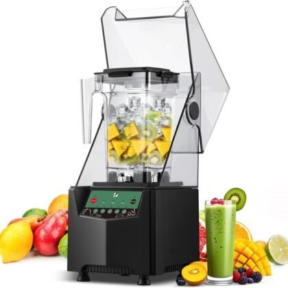 Blender professionale con cofano insonorizzante
