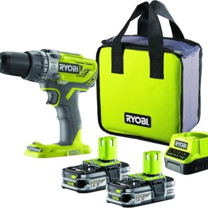Ryobi Trapano kit 2 batterie