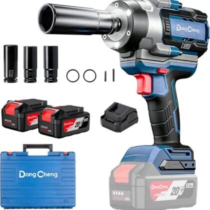 DongCheng Avvitatore a impulsi, 2 batterie