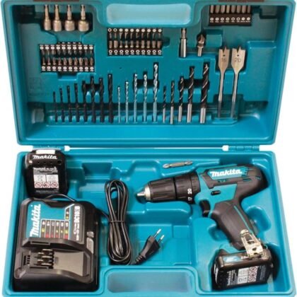 Makita HP333 12V + 74 accessori