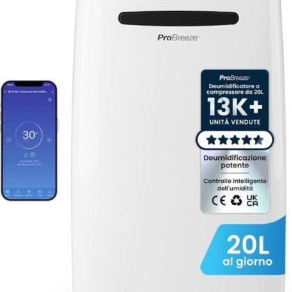 Pro Breeze Deumidificatore 20 L